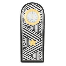 Часы &amp;quot;Погон генерал&amp;quot; цвет серебро камень змеевик овал