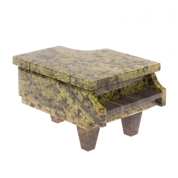 Шкатулка &amp;quot;Рояль&amp;quot; из змеевика 10х14х8 см 126777