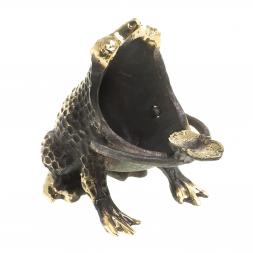 Бронзовая пепельница &amp;quot;Лягушка&amp;quot;