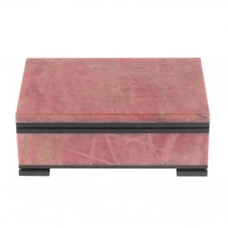 Шкатулка из родонита 10,5х6,5х4 см