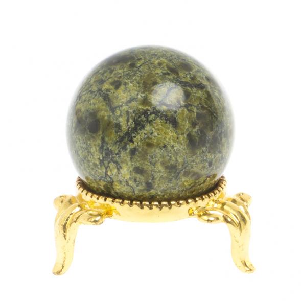 Шар из баженовского змеевика 3 см 127091