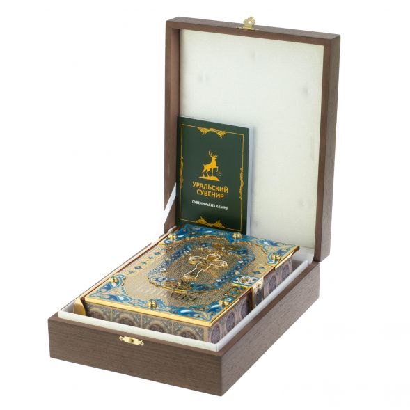 Подарочная &amp;quot;Библия&amp;quot; позолоченная Златоуст 128433