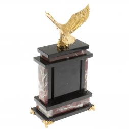 Часы &amp;quot;Орел&amp;quot; из креноида и змеевика