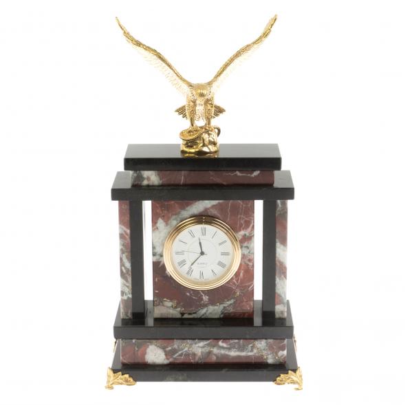 Часы &amp;quot;Орел&amp;quot; из креноида и змеевика 129870