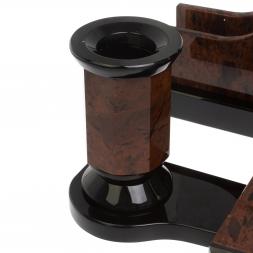 Настольный набор &amp;quot;Орёл&amp;quot; камень обсидиан