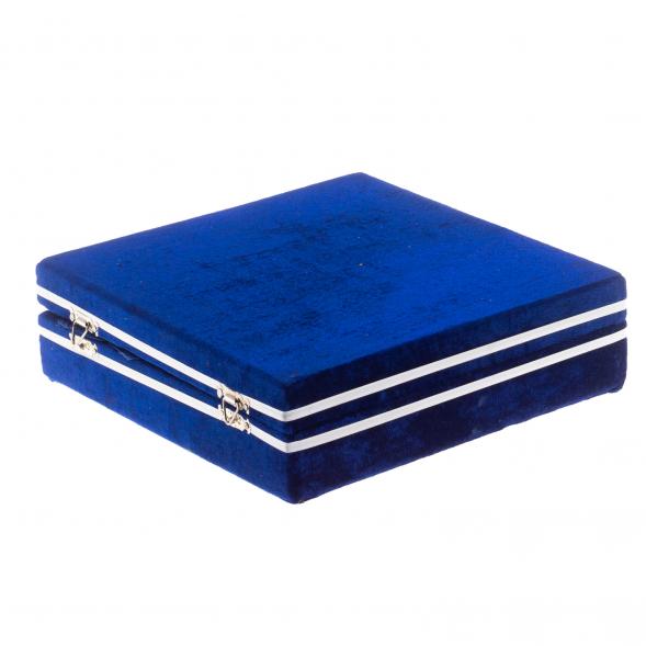 Набор стаканов из оникса 160 мл 6 шт 6,3х9,5 см (2,5х4) в футляре 124671