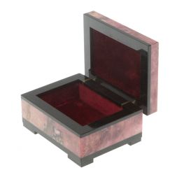 Шкатулка из родонита 9,5х7х4,5 см
