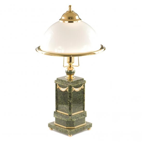 Настольная лампа камень нефрит 119567