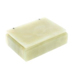Шкатулка прямоугольная из оникса 12,5х9х4,5 см