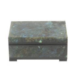 Шкатулка из лабрадорита 9,8х7х4,5 см