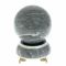 Шар "Антистресс" 10,5 из серого мрамора на подставке 10,5х10,5х15,5 см