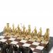 Шахматы подарочные &amp;quot;Спарта&amp;quot; фигуры бронза / мрамор, лемезит 127960