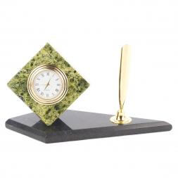 Письменный мини-набор &amp;quot;Кубик&amp;quot; змеевик