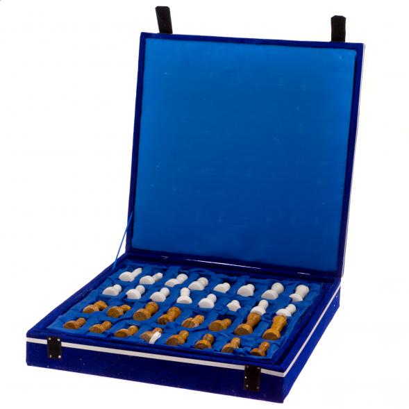 Шахматы из оникса &amp;quot;Европейские&amp;quot; доска 37х37 см 125653