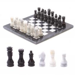 Шахматы из мрамора &amp;quot;Классические&amp;quot; доска 30х30 см