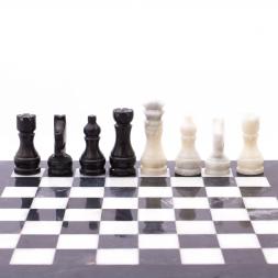 Шахматы из мрамора &amp;quot;Классические&amp;quot; доска 30х30 см