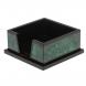 Лоток для бумаг &amp;quot;Кубарик&amp;quot; из камня малахит 125654