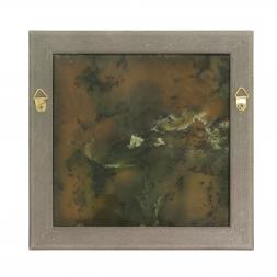 Панно &amp;quot;Георгий Победоносец&amp;quot; камень нефрит багет