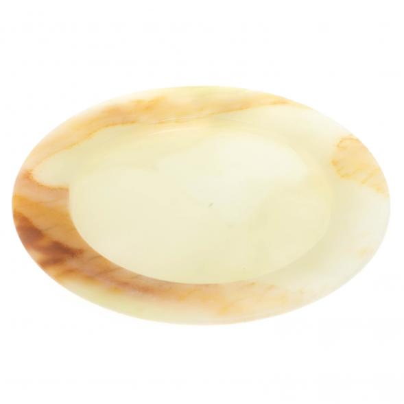 Тарелка из оникса 20х20х2 см (8) 129732