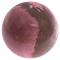 Шар из родонита 8 см розовый