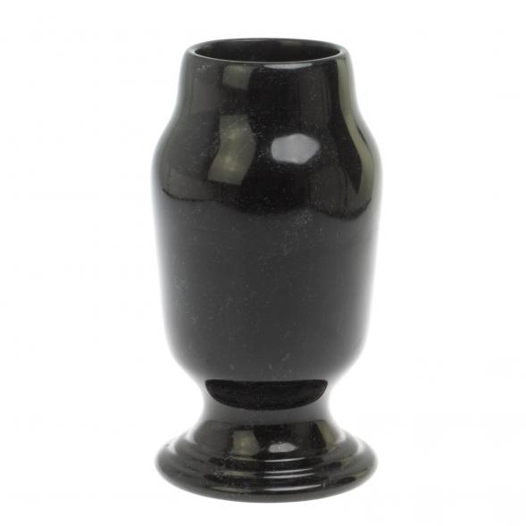 Ваза из черного змеевика 10х10х20,5 см 127016