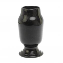 Ваза из черного змеевика 10х10х20,5 см