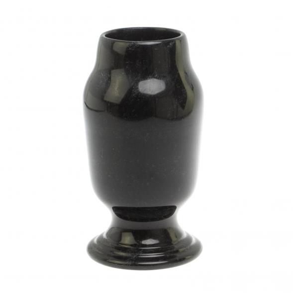 Ваза из черного змеевика 10х10х20,5 см 127016