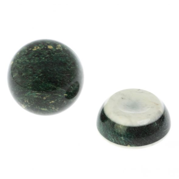 Шар на подставке 10,5 см из змеевика 128806