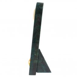 Часы &amp;quot;Погон подполковник  МЧС&amp;quot; камень змеевик