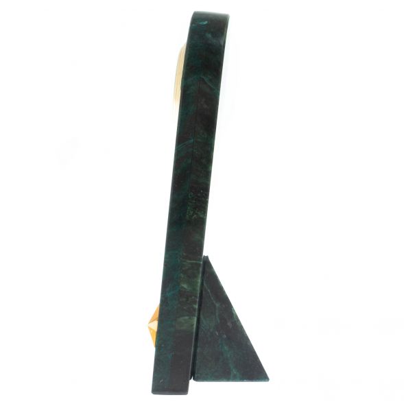 Часы &amp;quot;Погон подполковник  МЧС&amp;quot; камень змеевик 129026