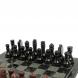 Шахматы с гравировкой &amp;quot;Турнирные&amp;quot; 40х40 см лемезит, габбро-диабаз 129803