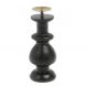 Подсвечник из черного змеевика 5х5х13 см 127571