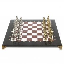 Шахматы "Икар" доска 32х32 см мрамор лемезит
