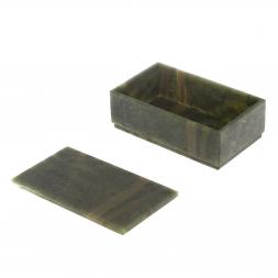 Шкатулка из нефрита 13х7,5х4,8 см