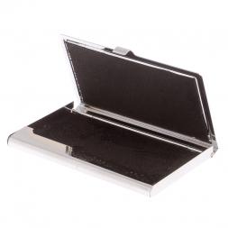 Карманная визитница из камня пирит