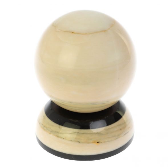 Шар на подставке 9,5 см из газганского мрамора 128808