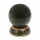 Шар на подставке 9,5 см из змеевика и розового мрамора 128809