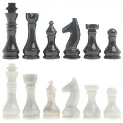 Шахматы &amp;quot;Классические&amp;quot; из мрамора доска 30х30 см
