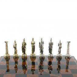 Шахматы &amp;quot;Олимпийские игры&amp;quot; доска 40х40 см из обсидиана