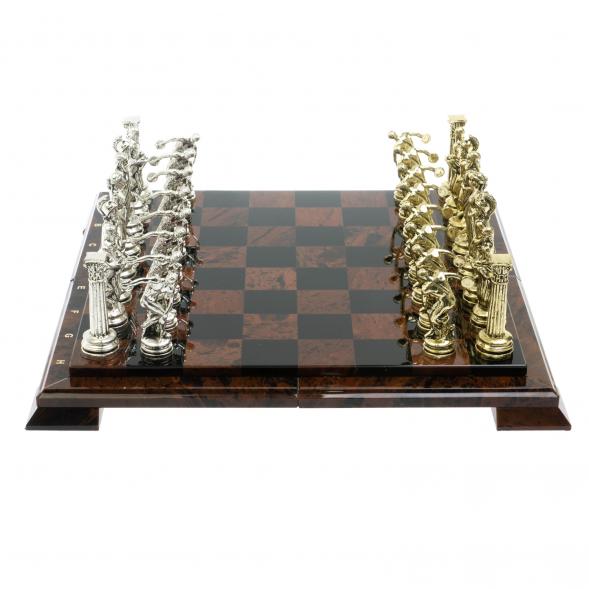 Шахматы &amp;quot;Олимпийские игры&amp;quot; доска 40х40 см из обсидиана 128363