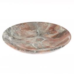 Тарелка из камня креноид 21х21х3 см