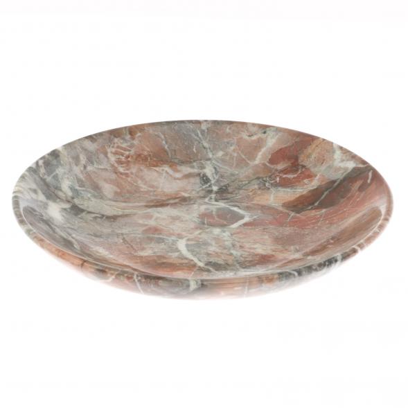 Тарелка из камня креноид 21х21х3 см 129927