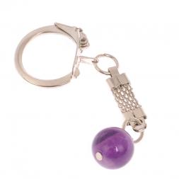 Брелок знак зодиака &amp;quot;Рыбы&amp;quot; камень аметист