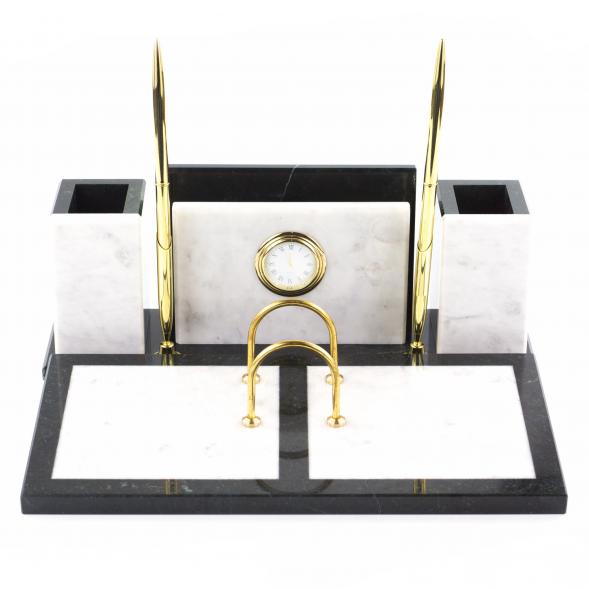 Письменный набор &amp;quot;Советник&amp;quot; из натурального мрамора 121000