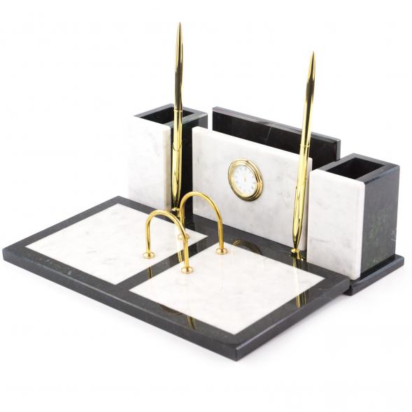 Письменный набор &amp;quot;Советник&amp;quot; из натурального мрамора 121000