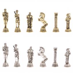 Шахматы &amp;quot;Афина&amp;quot; доска 32х32 см мрамор змеевик