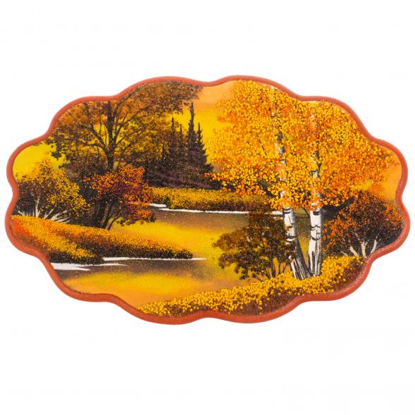 Панно с рисунком &amp;quot;Осень золотая&amp;quot; 45х29 см 126411