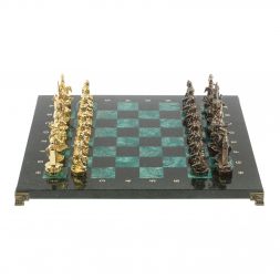 Шахматы подарочные &amp;quot;Шахерезада&amp;quot; 40х40 см шабровский змеевик