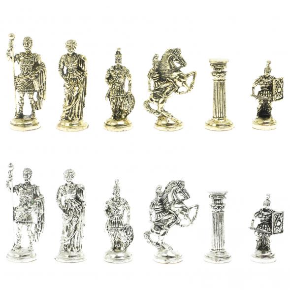 Шахматы &amp;quot;Римские войны&amp;quot; доска 40х40 см оникс / обсидиан 128365