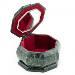 Шкатулка Восьмигранная малая на шарнирах 10х10х7,5 см